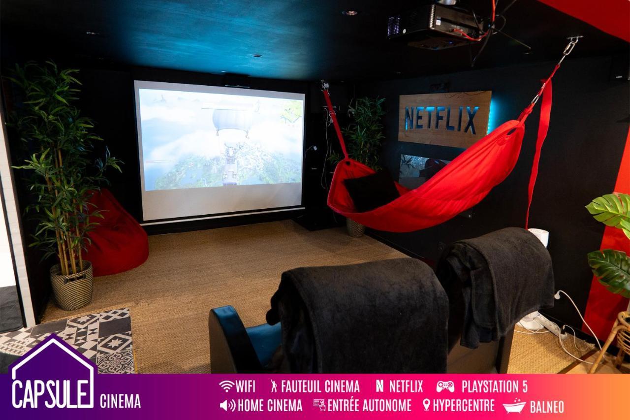Capsule Cinema - Balneo Home Cinema Playstation 5 ヴァランシエンヌ エクステリア 写真